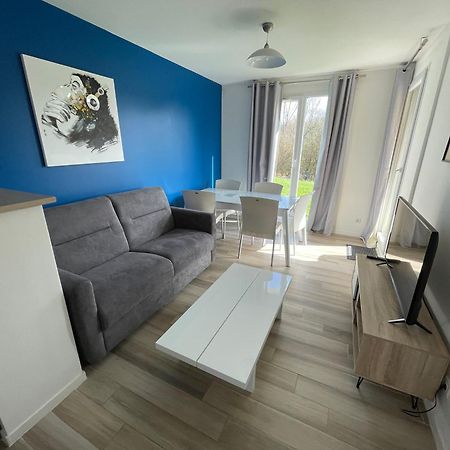Appartement T2 Cabine Dans Residence Avec Piscine Proche Honfleur - Deauville - Pont L'Eveque 伊奎马维尔 外观 照片