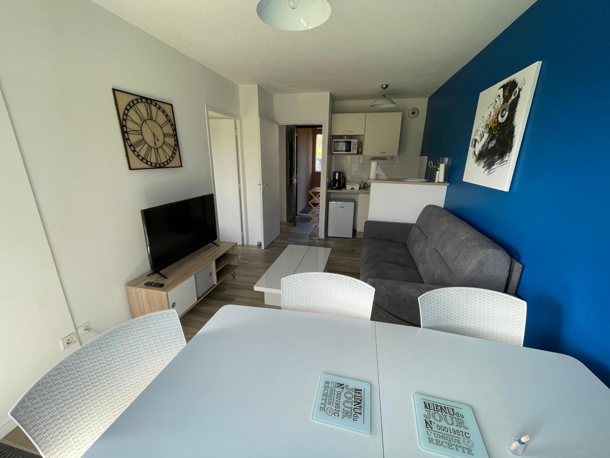 Appartement T2 Cabine Dans Residence Avec Piscine Proche Honfleur - Deauville - Pont L'Eveque 伊奎马维尔 外观 照片